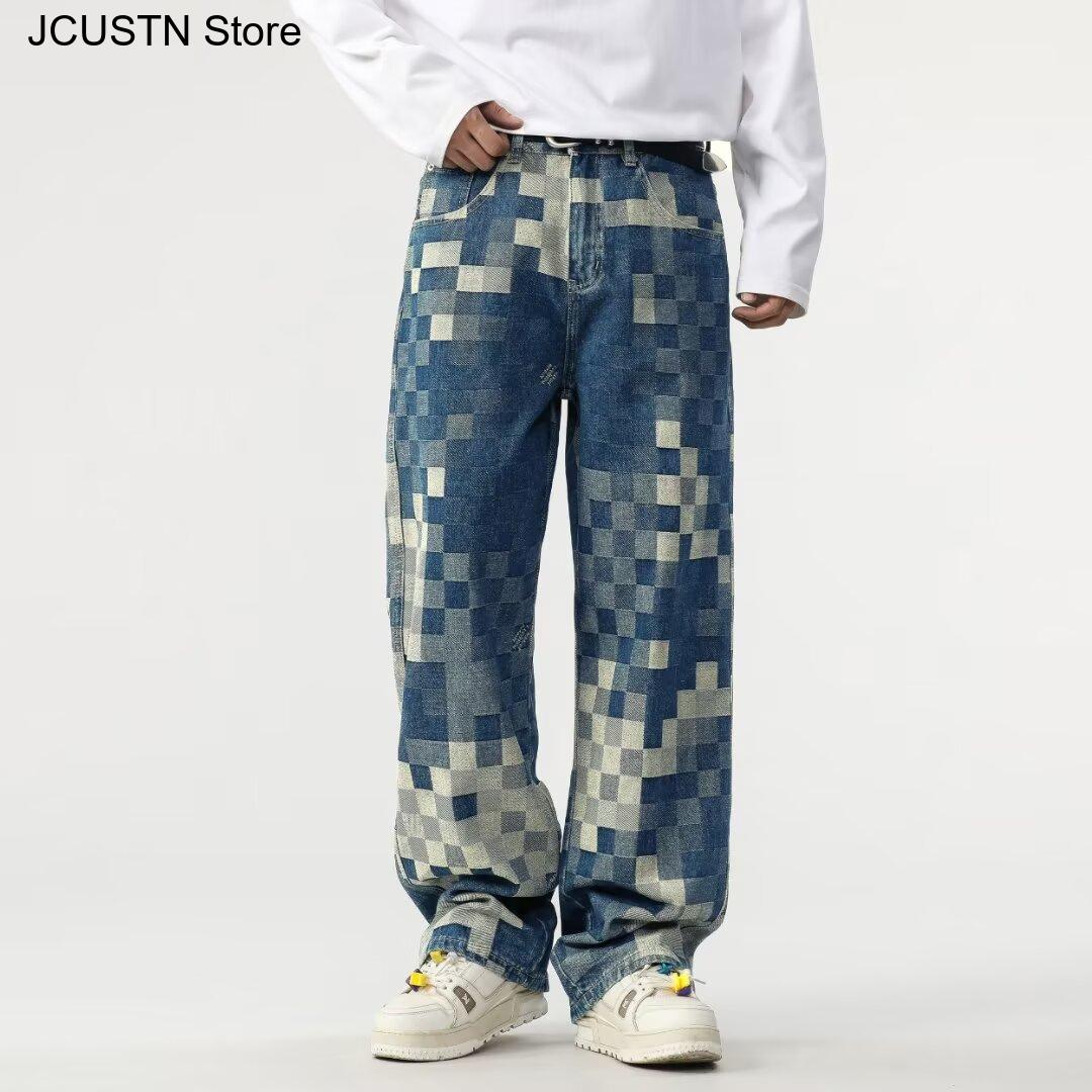 Men'S Accessories For Jeans - Masculine Trendy Straight-Leg Pant Loose Fit
