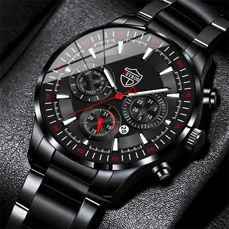 Men Accessories For Wrist - Fashion Mens Watches Set Luxury Men