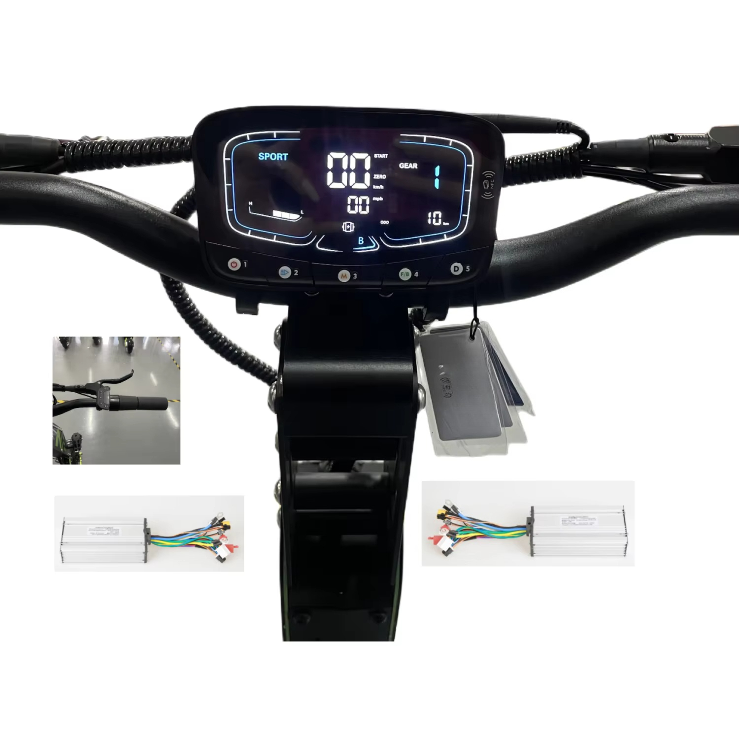 Men Accessories App - Electric Scooter Accessories 52v60v72v 30A35A45A Controller