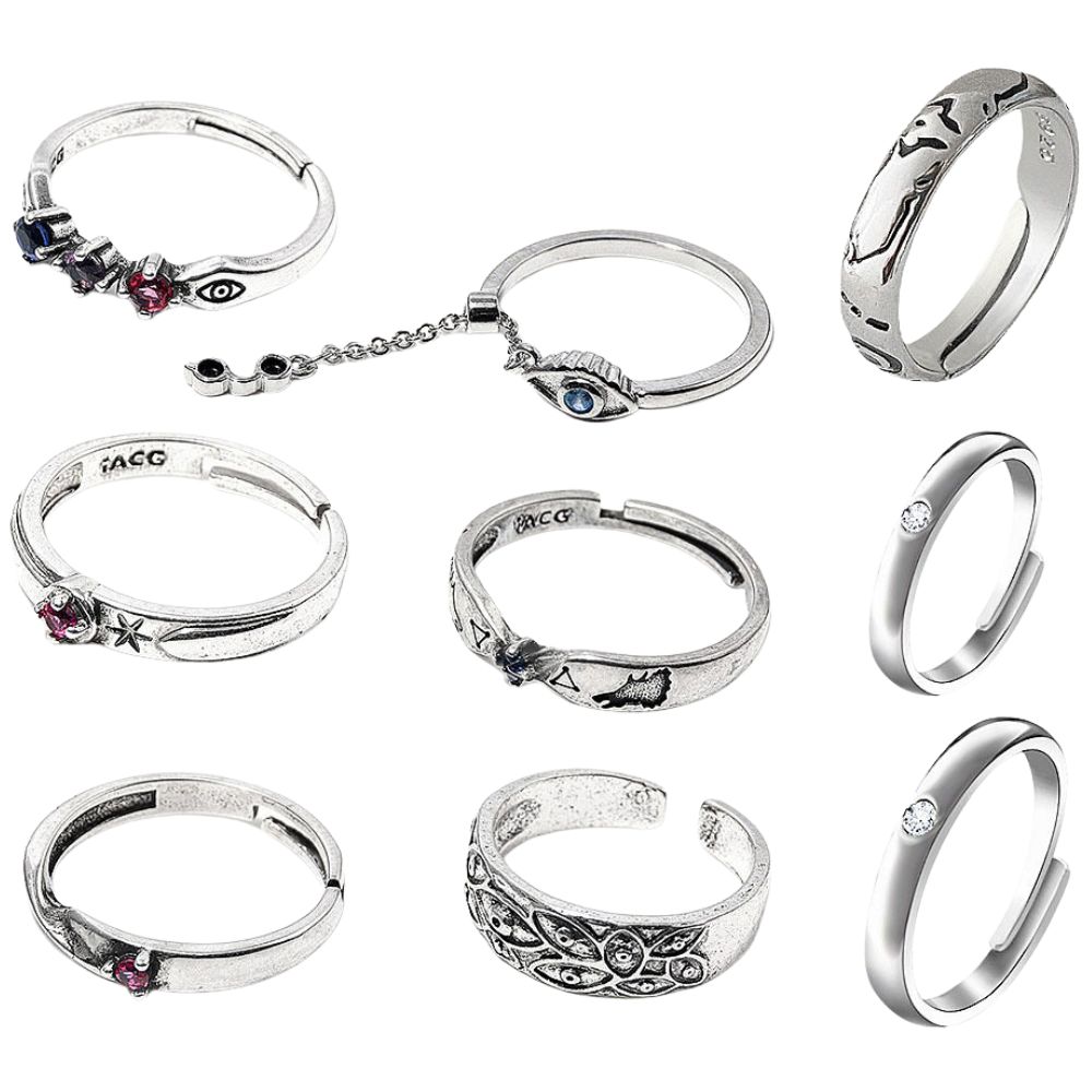 Men Accessories Ring - Anime JJK Rings Yuta Okkotsu Cosplay