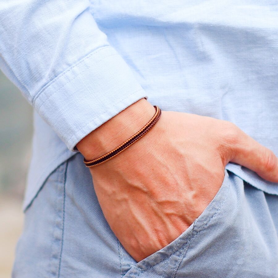 Men Accessories Unique - Unique Men Bracelet String Motorcycle Equipment