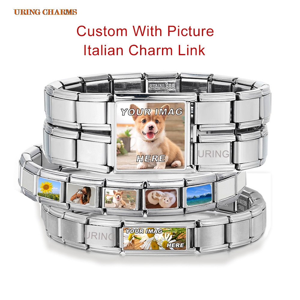 Bracelet Beaded Men - URING Custom With Imagine Picture Italian