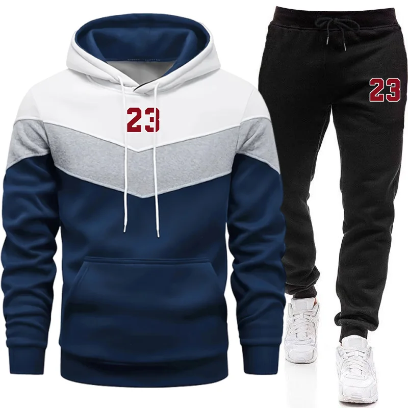 Men'S Accessories Pouch - New Tracksuit for Man Casual Hooded