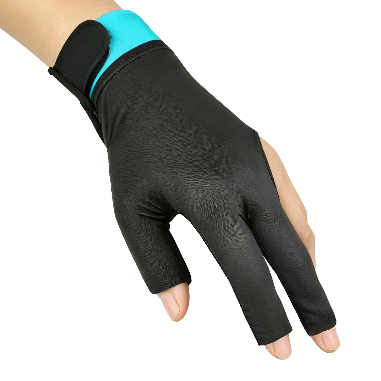 Men Accessories Hand - Pool Glove Left Hand 3-Finger Left