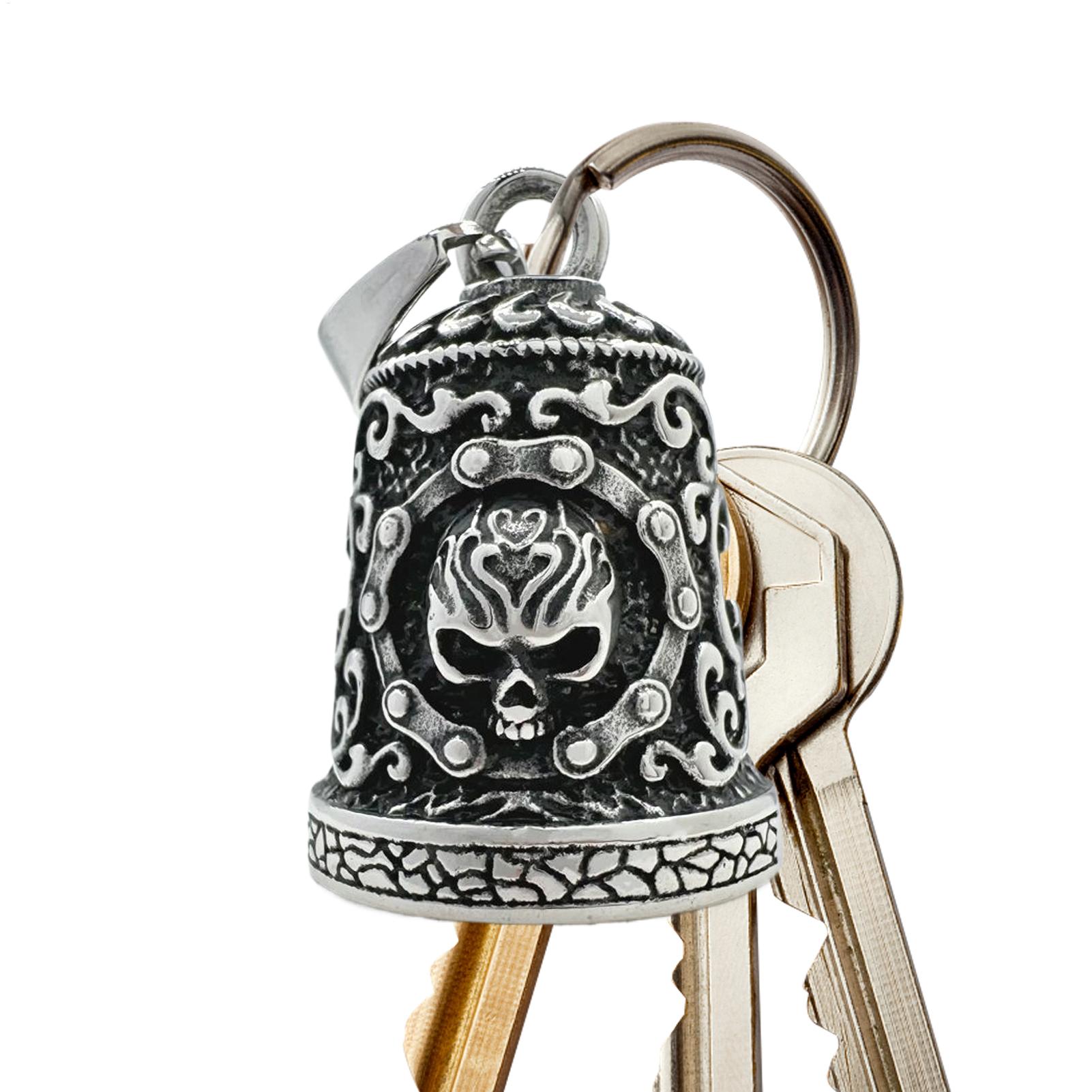 Men Accessories Hand - Skull Bell Charm Motorcycle Bells Decor
