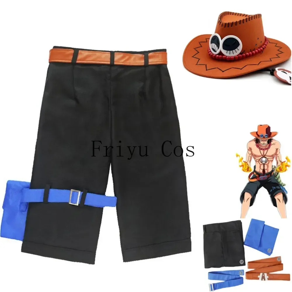 Men'S Accessories Japan - Anime Portgas·D· Ace Cosplay Costume Whitebeard