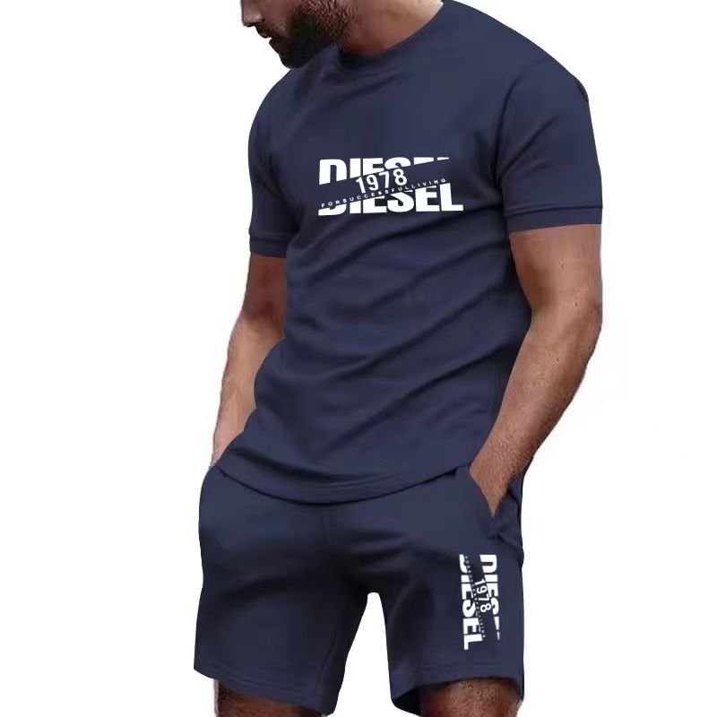 Men'S Accessories Pouch - 2026 new summer men's T-shirt+shorts set