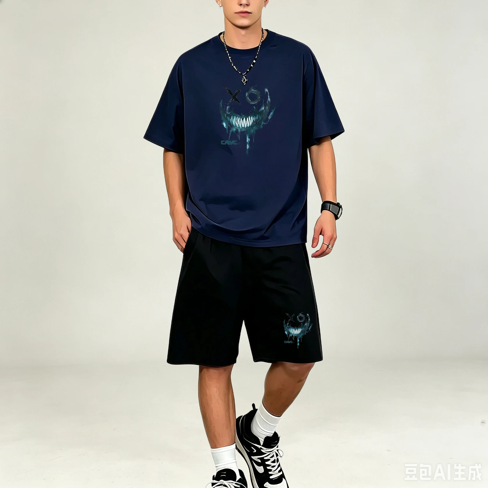 Men'S Accessories Pouch - Men T-Shirts Sets Quick Dry Breathable
