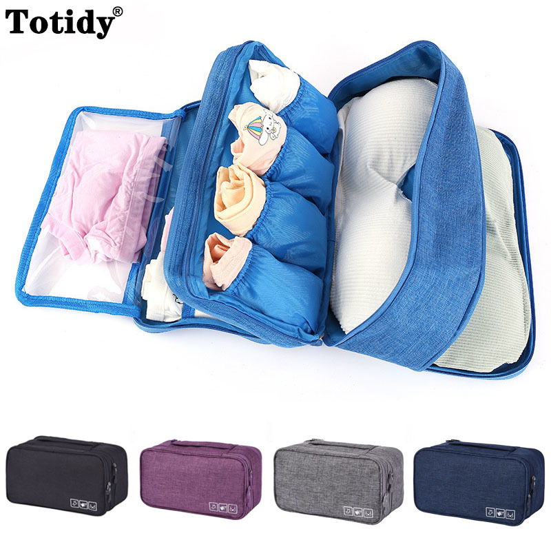 Men'S Accessories Organizer For Wardrobe - Underwear Storage Bag Travel Bra Organizer