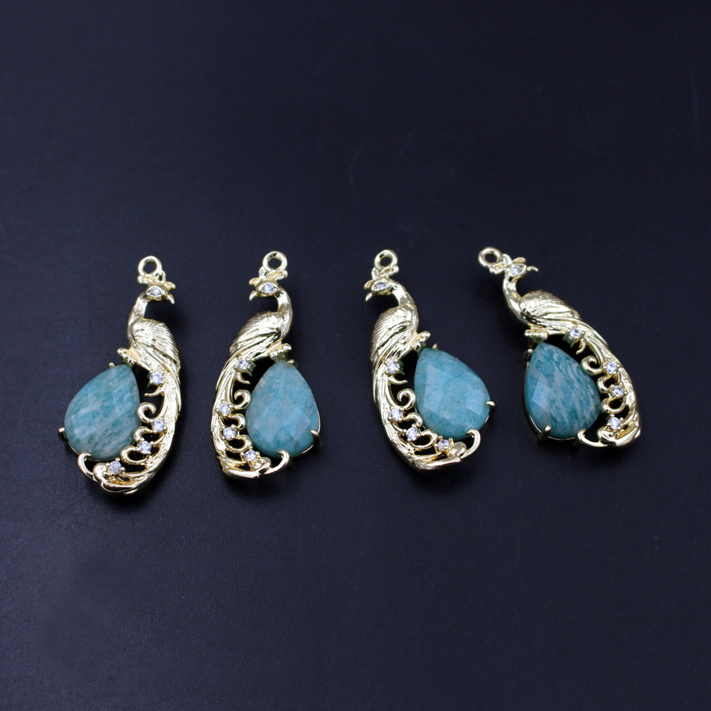 Men'S Yellow Accessories - 4pcs DIY Jewelry Accessories CZ Faceted