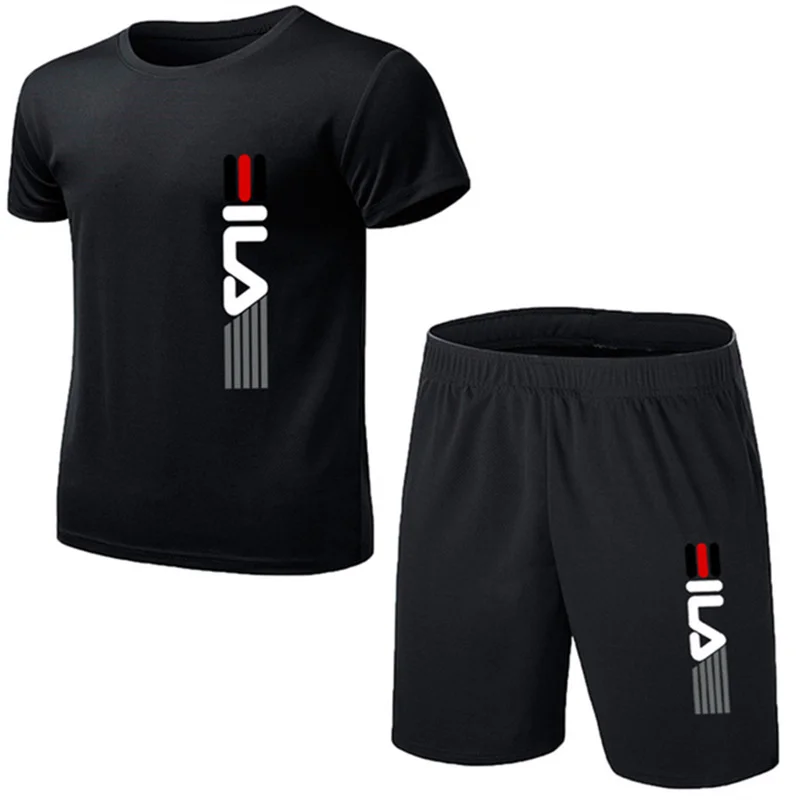 Men'S Accessories Pouch - Summer Men's Fashion Simple Fitness Two-piece