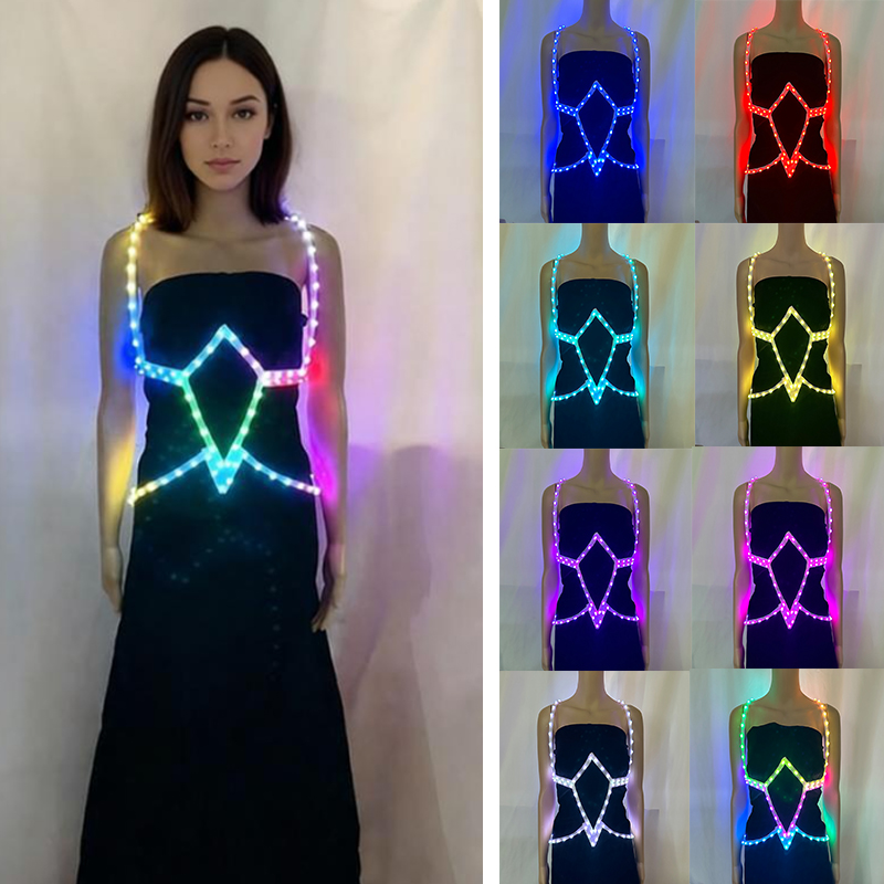Men Accessories App - Glowing Colorful Belt For Unisex Man