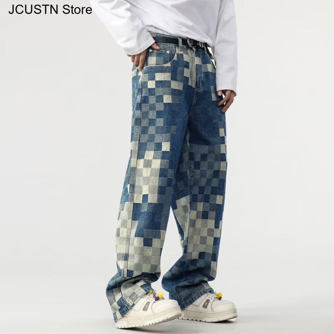 Masculine Trendy Straight-Leg  - Men'S Accessories For Jeans 评论和价格