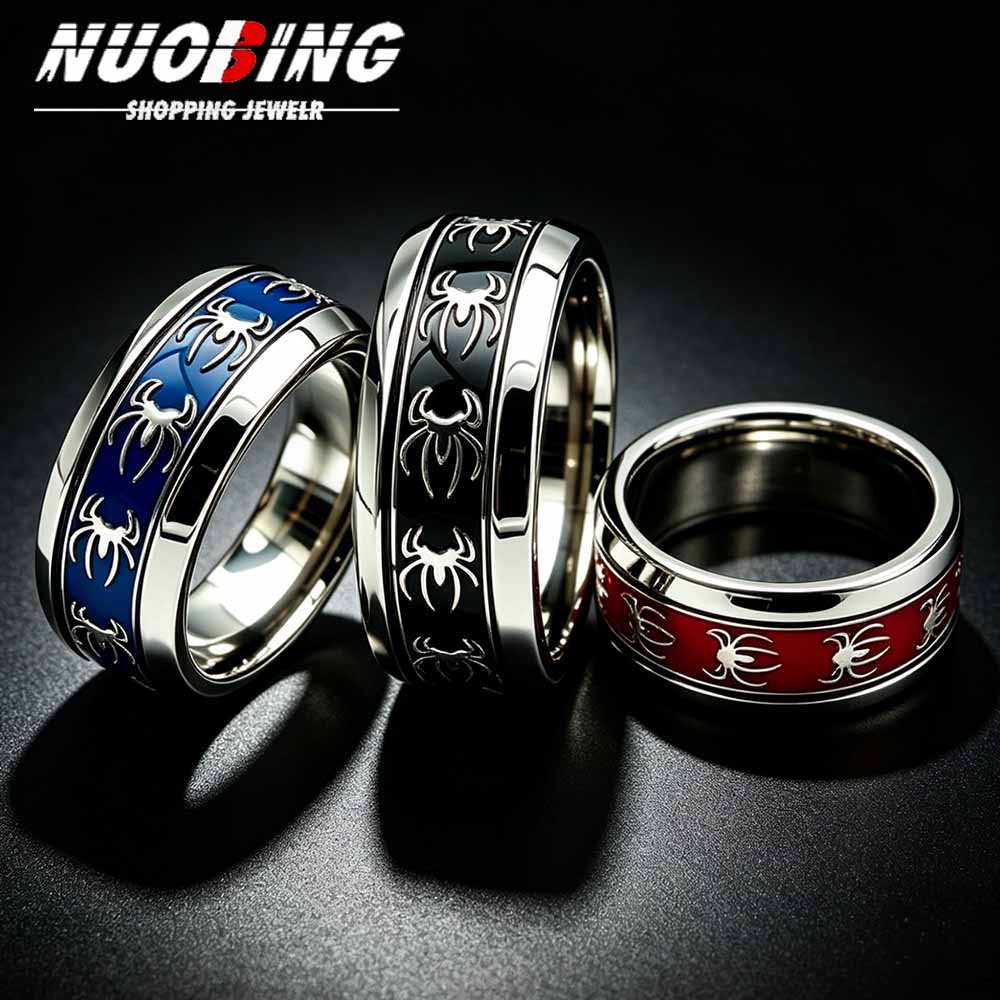 New Vintage Punk Spider Ring 3 - Men Accessories Wholesale 评论和价格