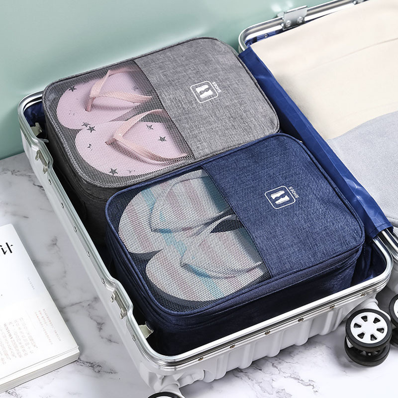 Women Portable Travel Shoe Bag - Men'S Accessories Organizer For Wardrobe 评论和价格