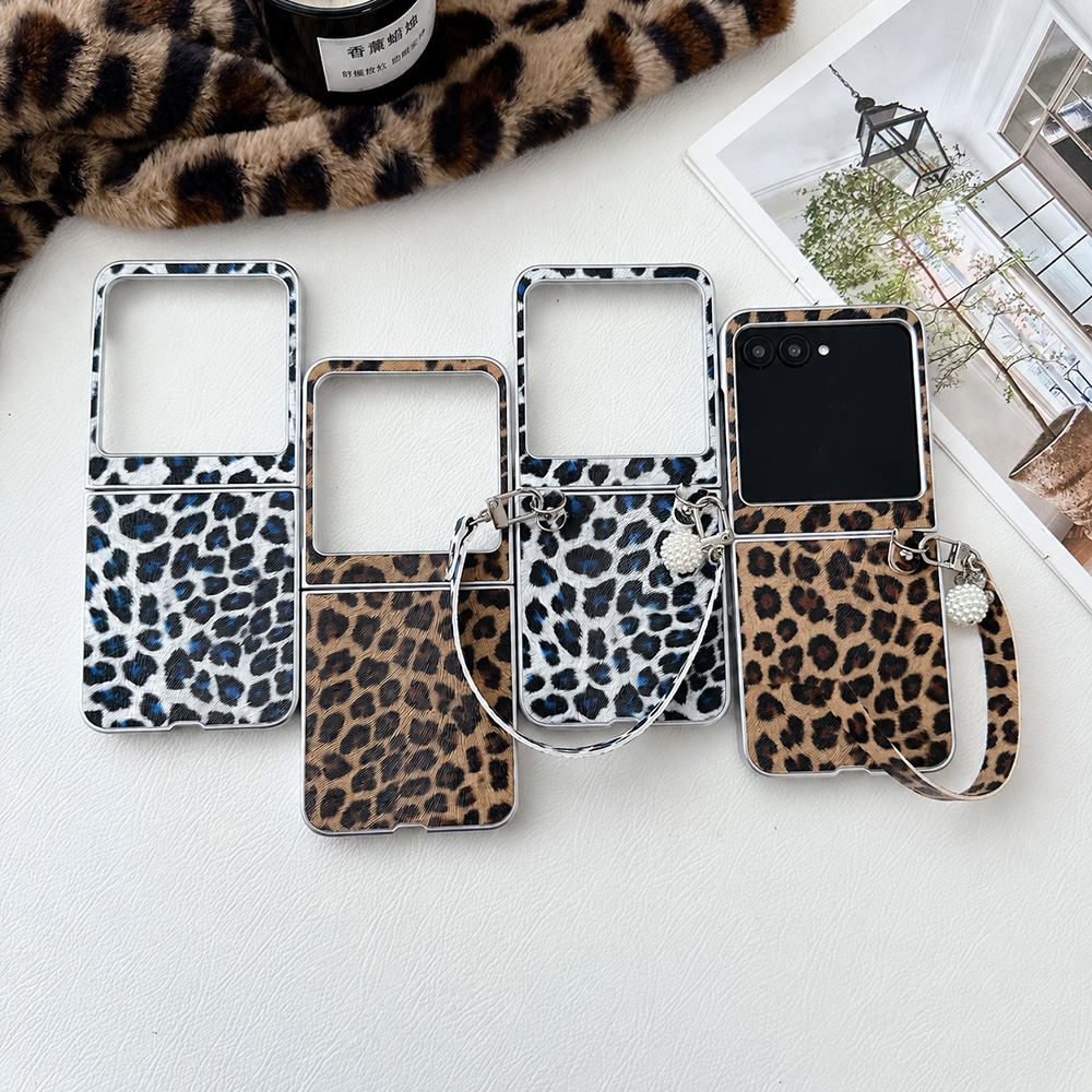 Leopard Print Folding Flip Pho - Men Accessories Hand 评论和价格