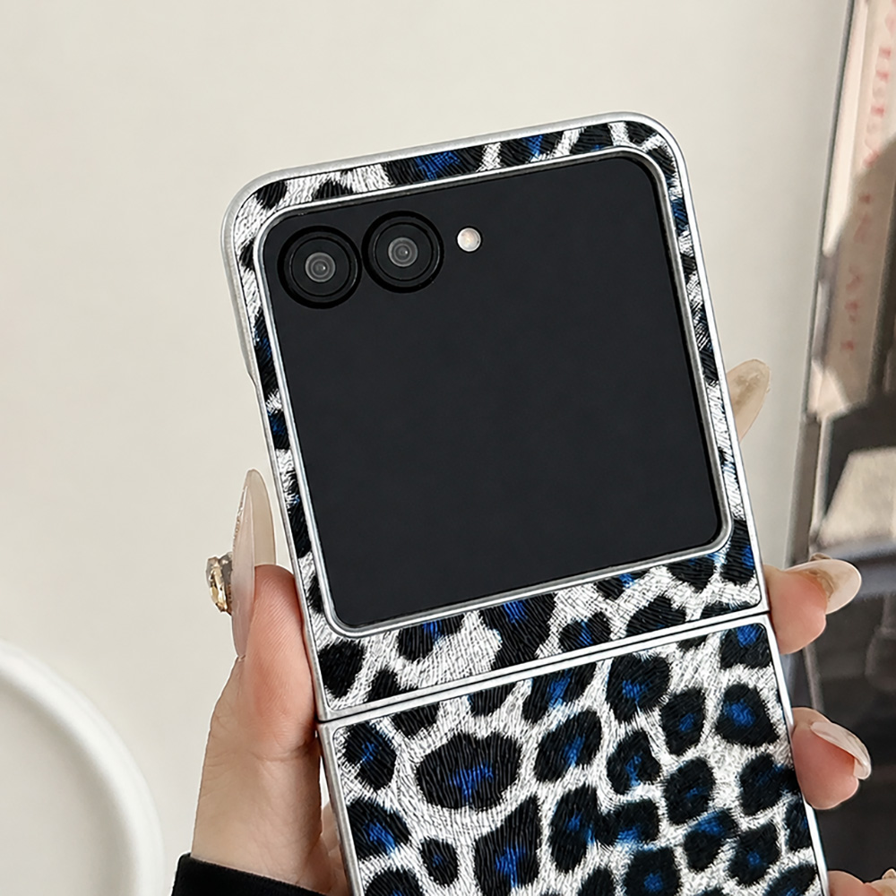 Leopard Print Folding Flip Pho - Men Accessories Hand 评论和价格