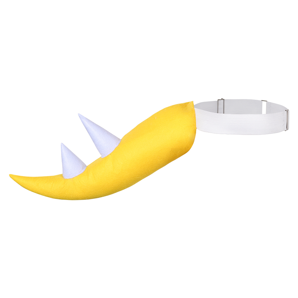 Bowser Jr Cosplay Yellow Tail  - Men'S Yellow Accessories 评论和价格