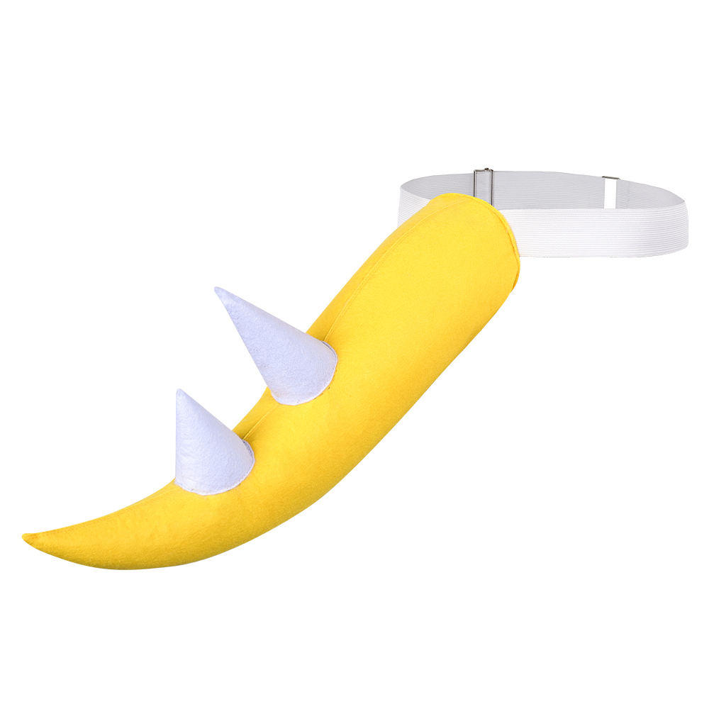Bowser Jr Cosplay Yellow Tail  - Men'S Yellow Accessories 评论和价格