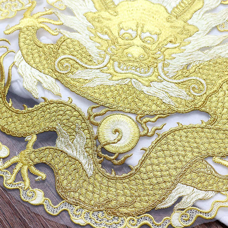 Golden thread dragon circular  - Men Accessories Ethnic 评论和价格