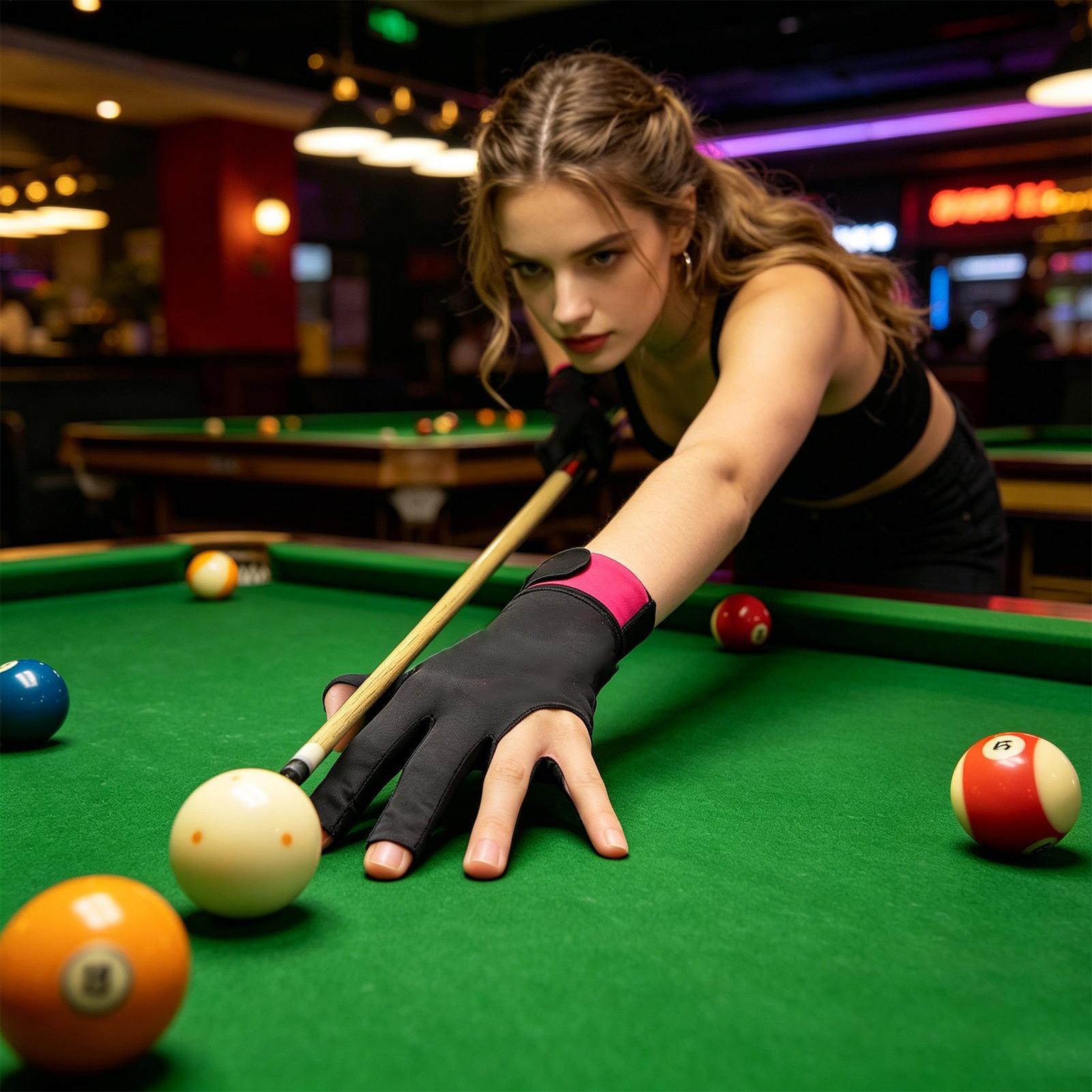 Billiards Glove Left Hand 3-Fi - Men Accessories Hand 评论和价格