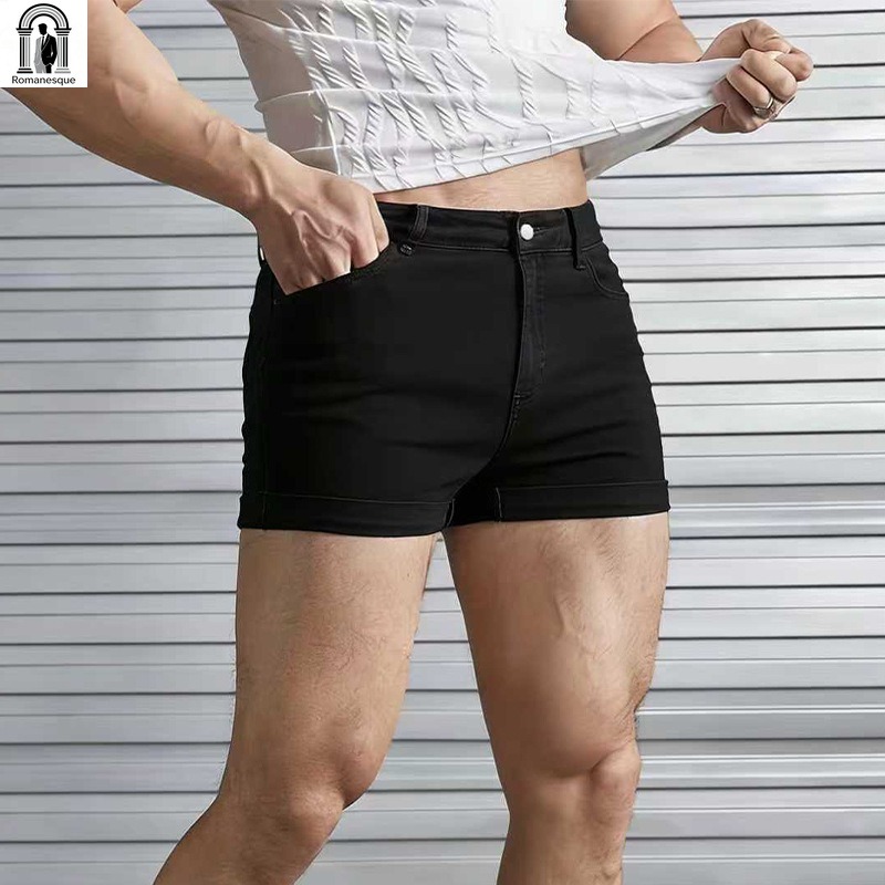 Men's Sexy Slim Fit White Deni - Men'S Accessories For Jeans 评论和价格