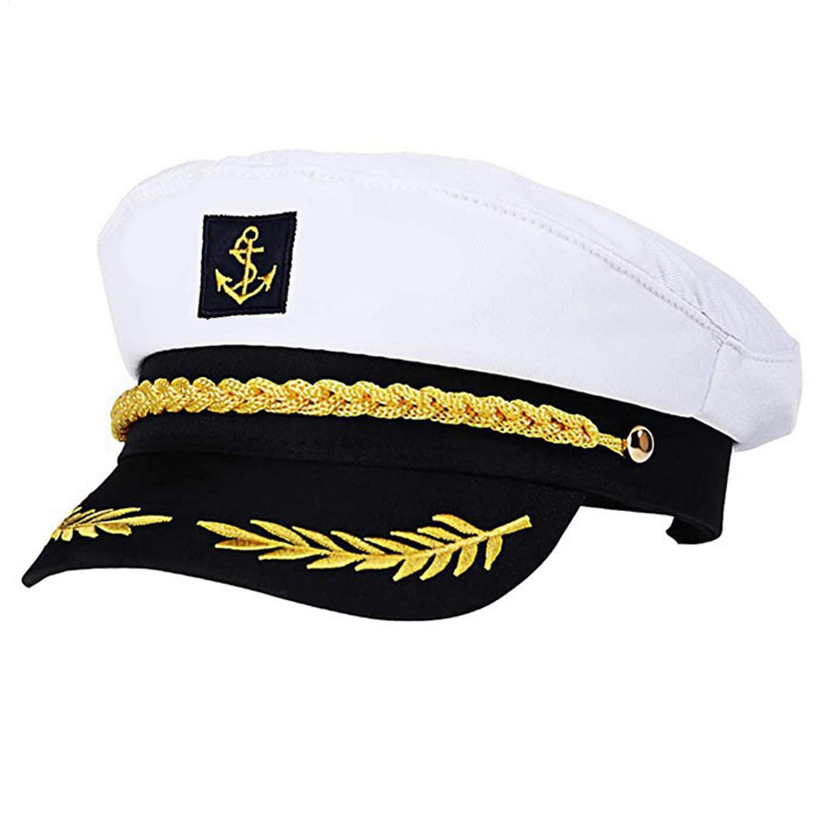 Adult Yacht Sailor Captain Hat - Men Accessories Wholesale 评论和价格