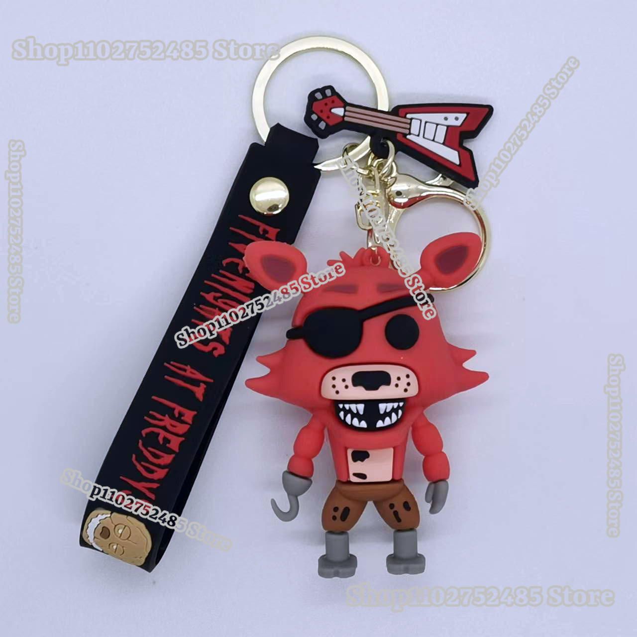 5pcs Cartoon Anime FNAF Figure - Men Accessories Ring 评论和价格