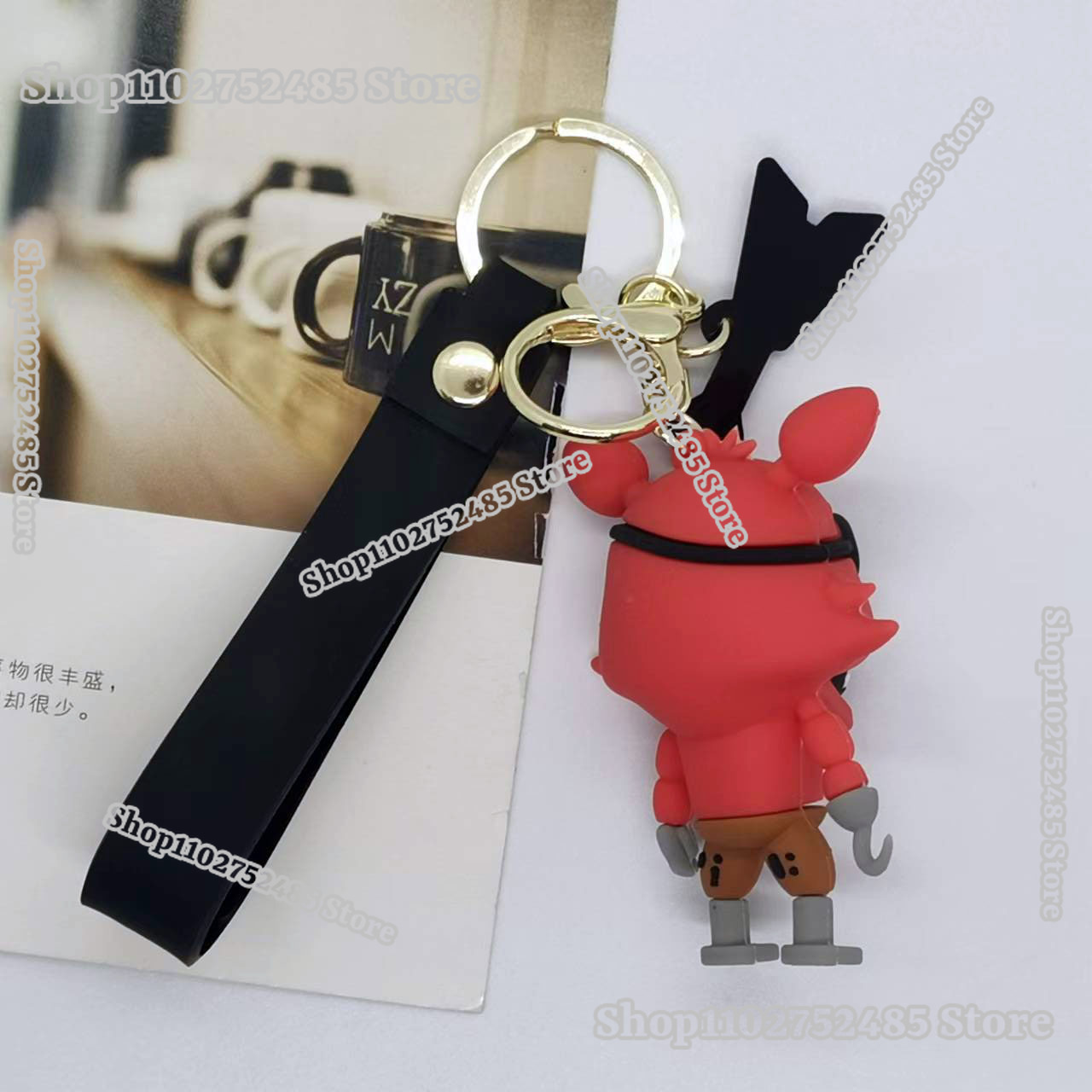 5pcs Cartoon Anime FNAF Figure - Men Accessories Ring 评论和价格