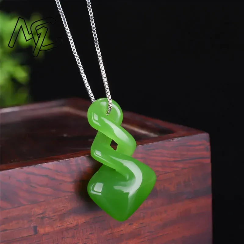 Natural Hetian Jade Green Colo - Men Accessories Hand 评论和价格