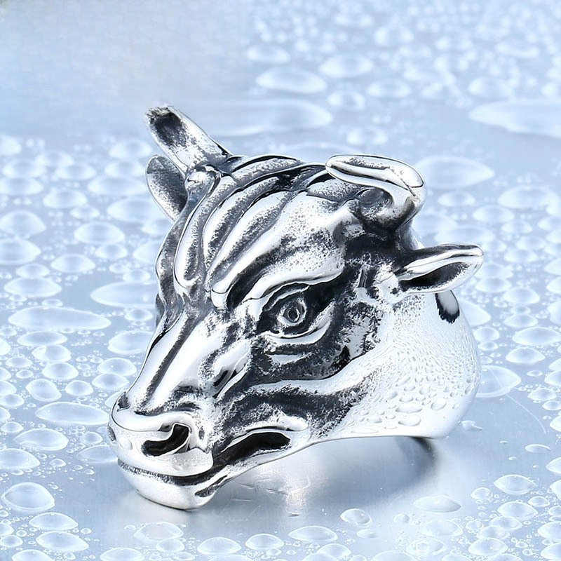 Exaggerated Style Titanium Ste - Men Accessories Online 评论和价格
