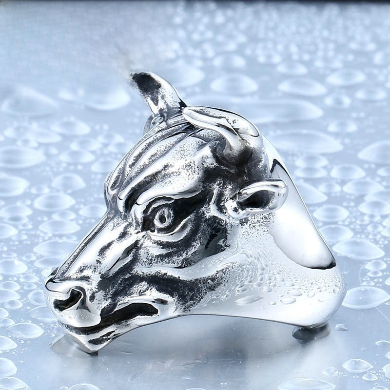 Exaggerated Style Titanium Ste - Men Accessories Online 评论和价格