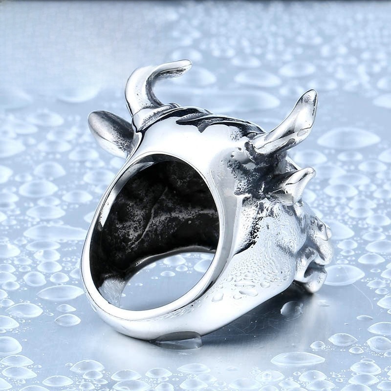 Exaggerated Style Titanium Ste - Men Accessories Online 评论和价格
