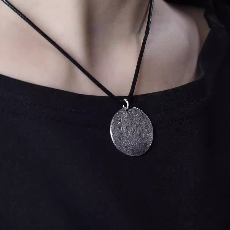 Ethnic Style Moon Pendant For  - Men Accessories Ethnic 评论和价格