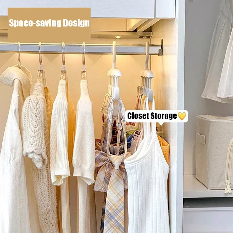 6 Hooks Women Storage Bra Hang - Men'S Accessories Organizer For Wardrobe 评论和价格
