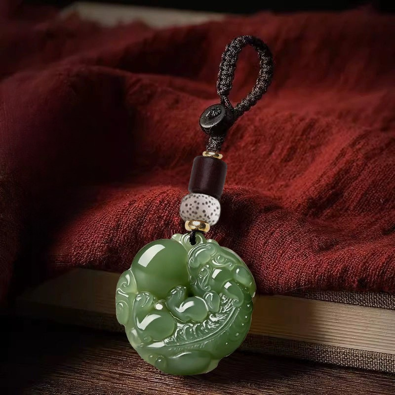 China-Chic Style Pixiu Key Cha - Men Accessories Ethnic 评论和价格