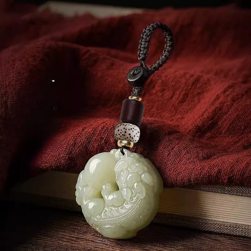 China-Chic Style Pixiu Key Cha - Men Accessories Ethnic 评论和价格