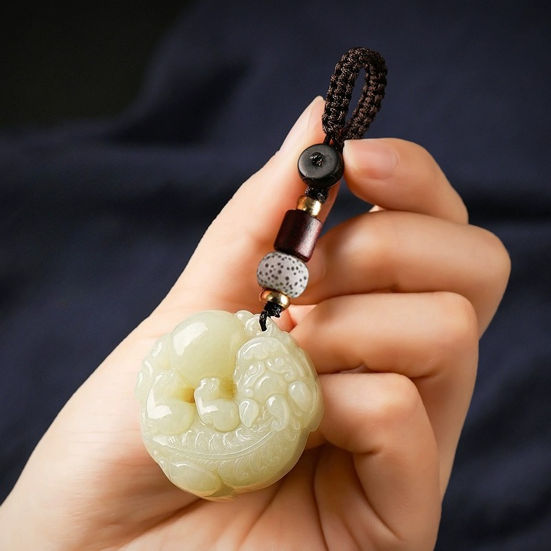 China-Chic Style Pixiu Key Cha - Men Accessories Ethnic 评论和价格