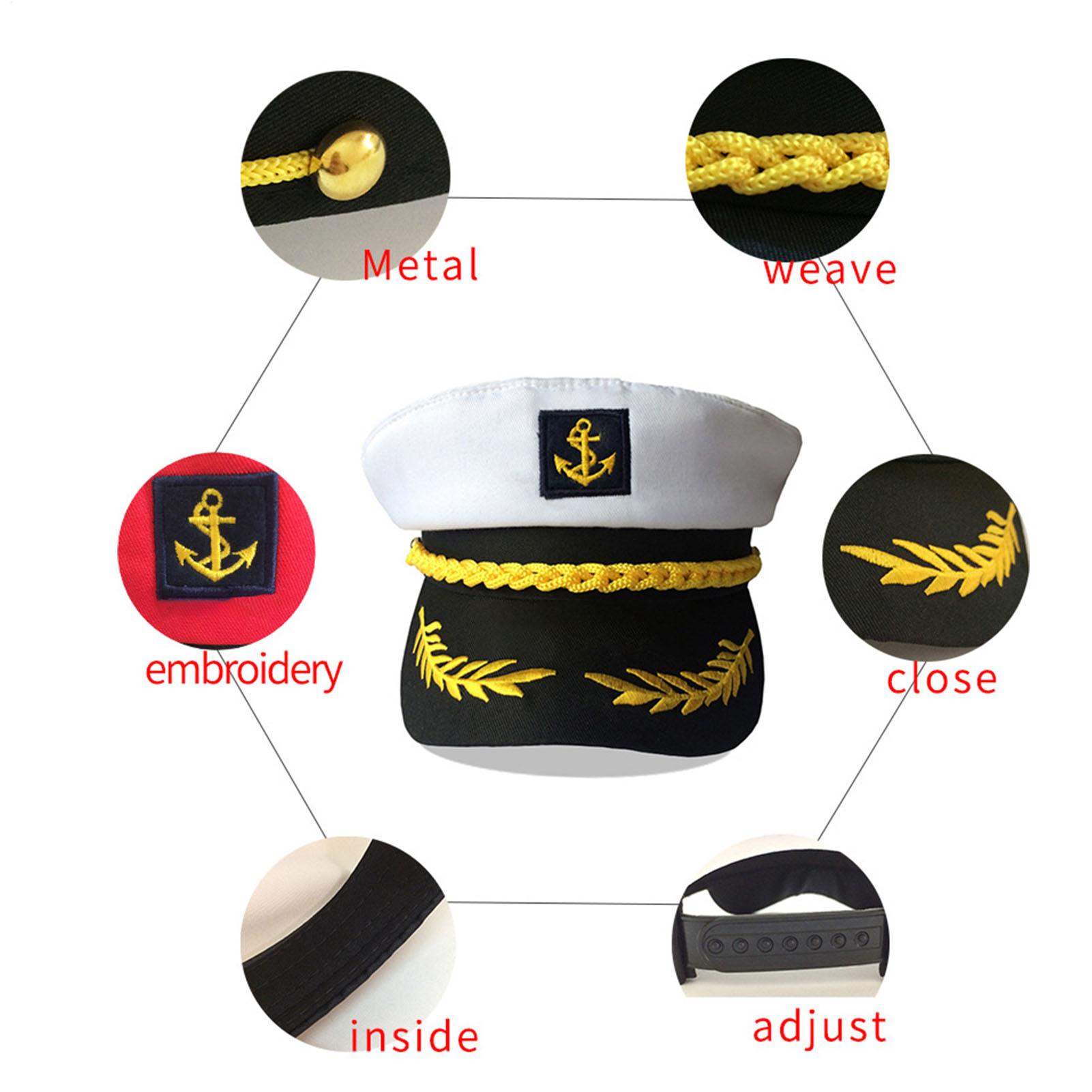 1pc Adult Yacht-Sailor Captain - Men Accessories Wholesale 评论和价格