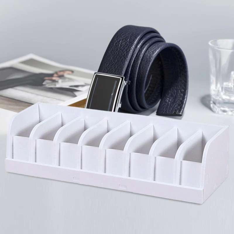 Belt Organizer Box 6/8/10 Grid - Men'S Accessories Organizer For Wardrobe 评论和价格