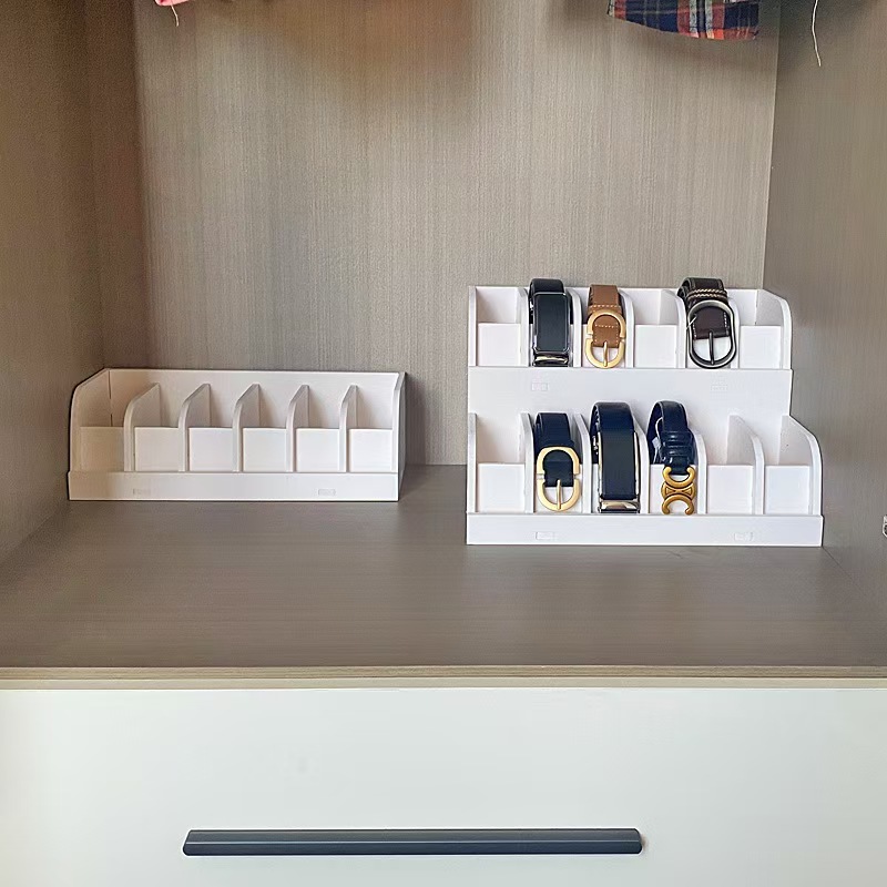 Belt Organizer Box 6/8/10 Grid - Men'S Accessories Organizer For Wardrobe 评论和价格