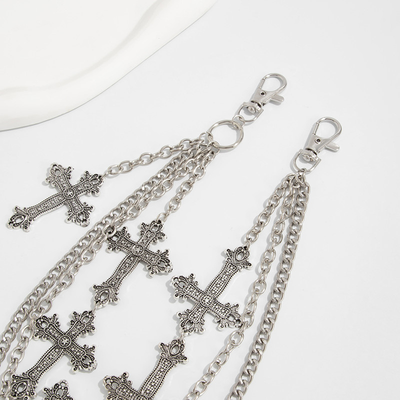 Fashion Punk Metal Pants Chain - Men'S Accessories For Jeans 评论和价格