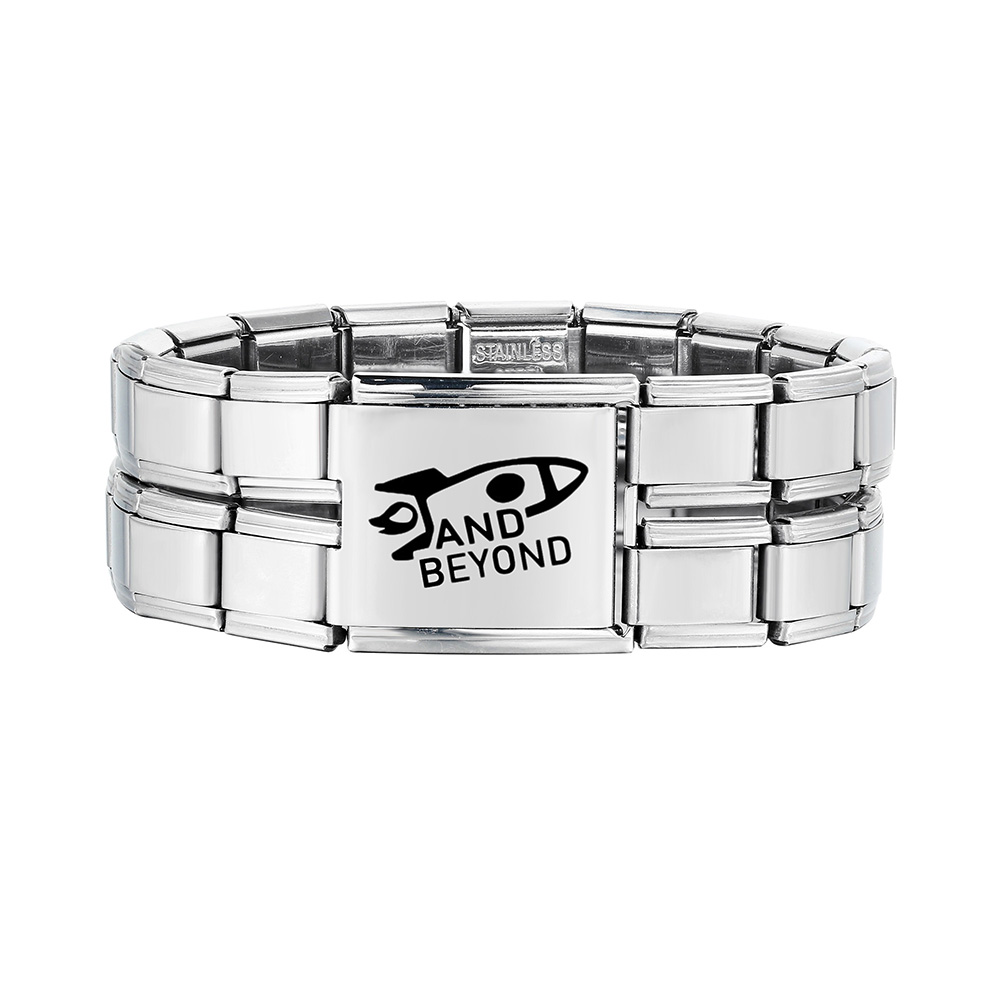 URING Customized Laser Engrave - Bracelet Beaded Men 评论和价格