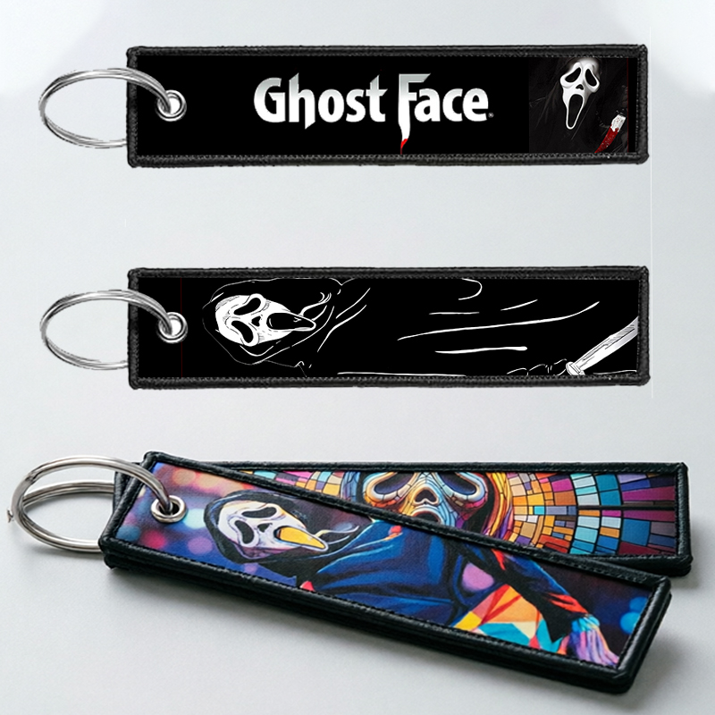GHOST FACE Key Chain for Men W - Men Accessories Ring 评论和价格