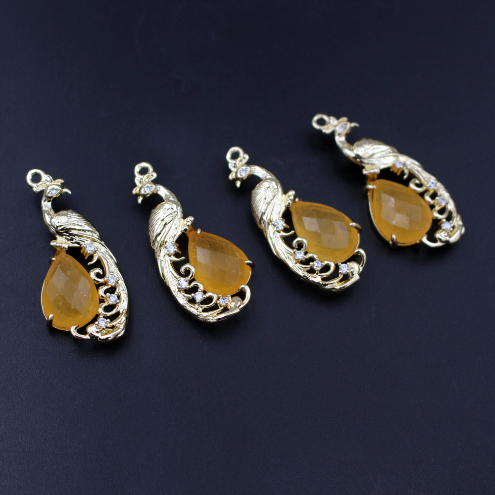 4pcs DIY Jewelry Accessories C - Men'S Yellow Accessories 评论和价格