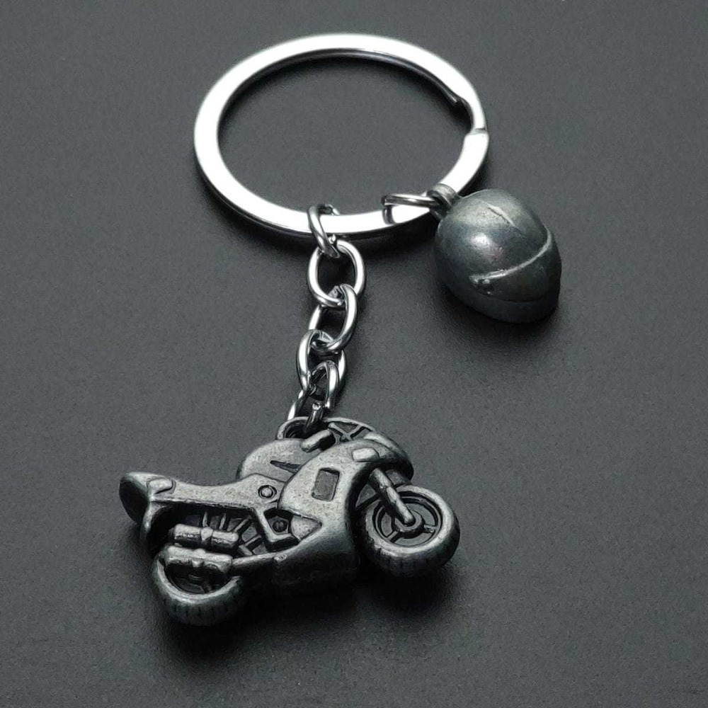 Motorcycle Keychain Creative M - Men'S Yellow Accessories 评论和价格