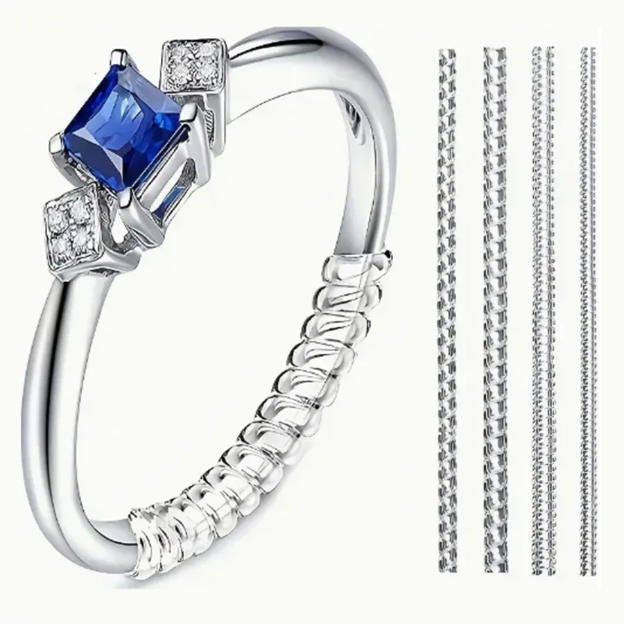 4/8pcs-Ring Size Adjuster-Invi - Men Accessories Ring 评论和价格
