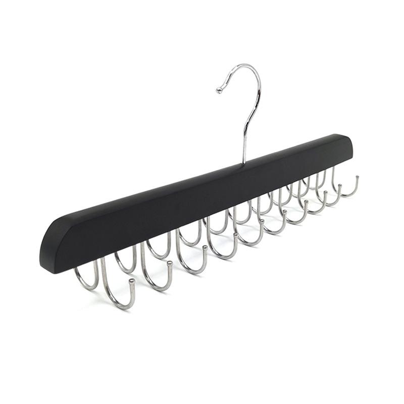 Wooden Belt Rack Women Storage - Men'S Accessories Organizer For Wardrobe 评论和价格