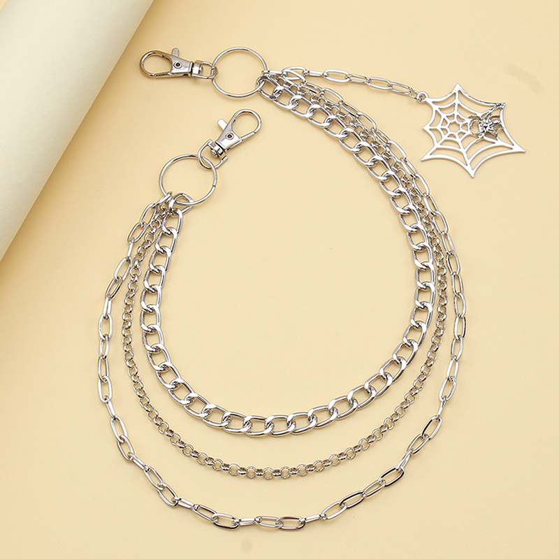 Fashion Punk Metal Pants Chain - Men'S Accessories For Jeans 评论和价格