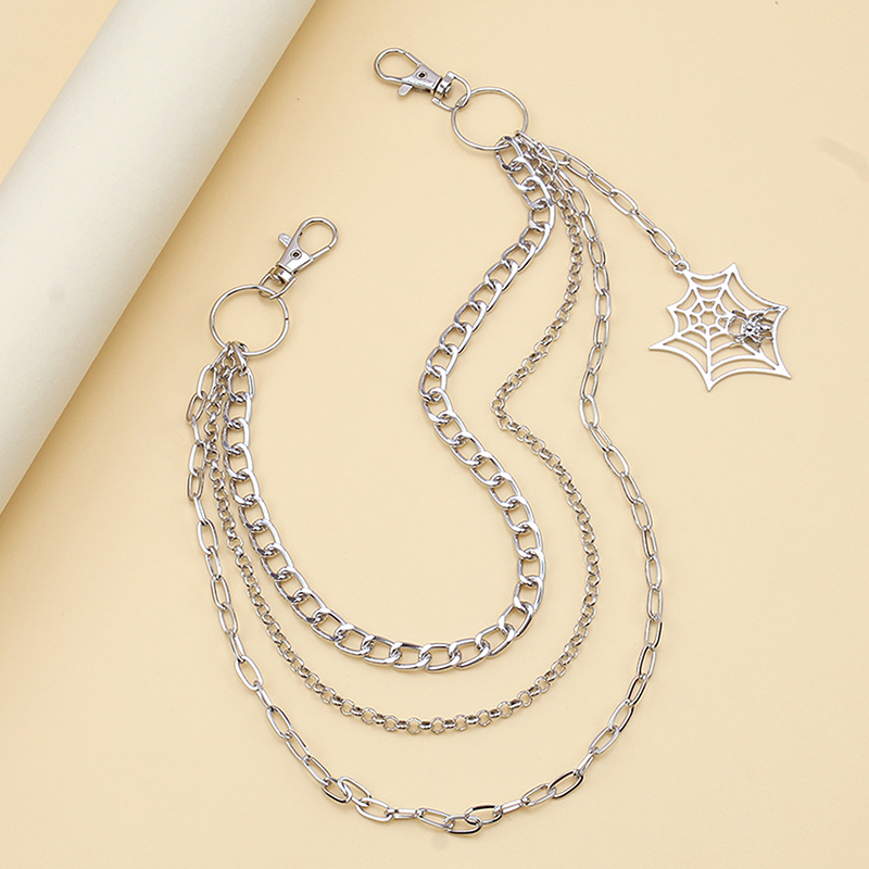 Fashion Punk Metal Pants Chain - Men'S Accessories For Jeans 评论和价格